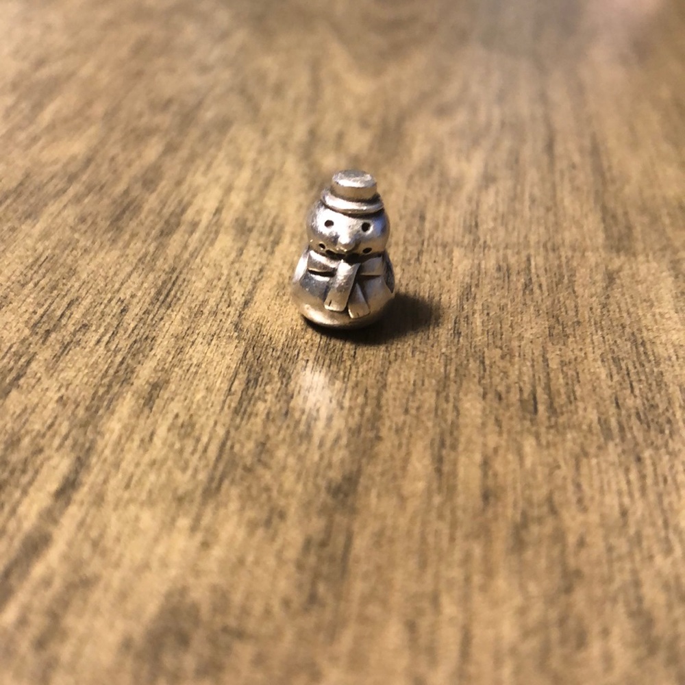 Snowman Pandora Charm